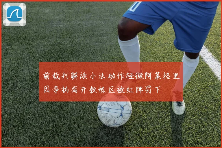 前裁判解读小法动作轻微阿莱格里因争执离开教练区被红牌罚下